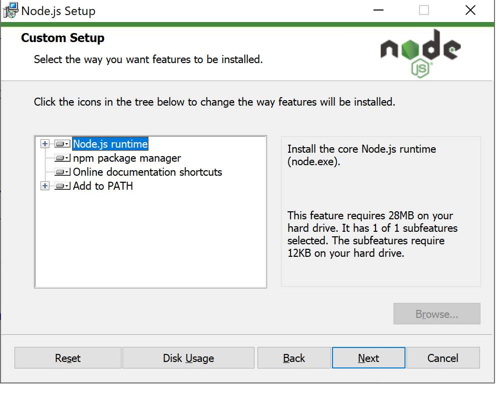 Node Jsをインストールする方法 Windows編 人月記